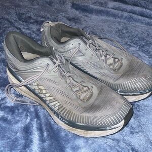 Hoka One One Men's Gray Athletic Shoes